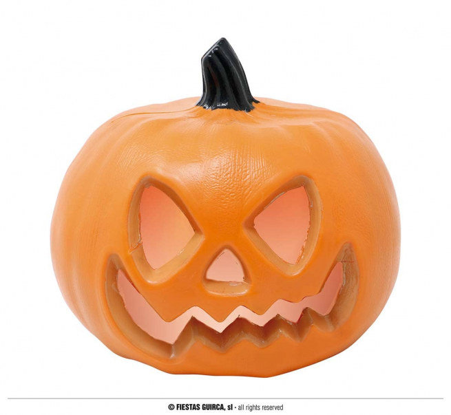 Zucca con luce diametro 20 cm