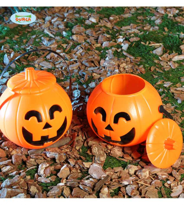 Zucca con coperchio e manico, diametro 17 cm