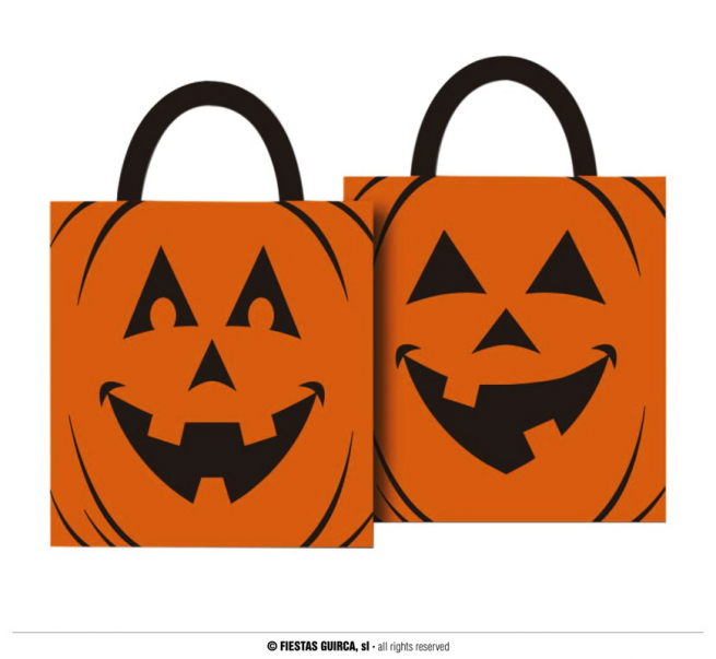 Shopper "Zucca" con manici neri, 35x38 cm