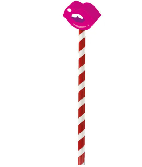 Matita "Party" con top in gomma, soggetti assortiti