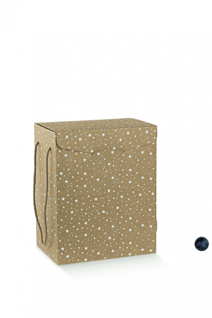 Scatola "Segreto" fantasia "Galaxy" con cordino, 20x28x35 cm, cartone da 30 pezzi