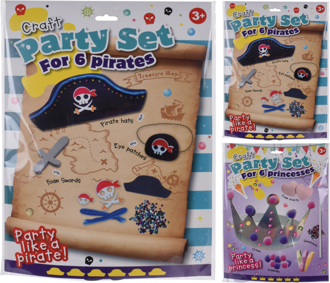 Kit party "Principessa" per 6 bambine