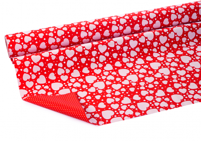 Rotolo carta regalo "Diamond" interno rosso, altezza 1 metro, lunghezza 25 metri