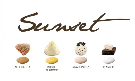 Confetti "Maxtris" nuance sunset, confezione da 1 kg