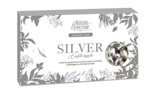Confetti argento "Maxtris" Royal, confezione da 500 gr