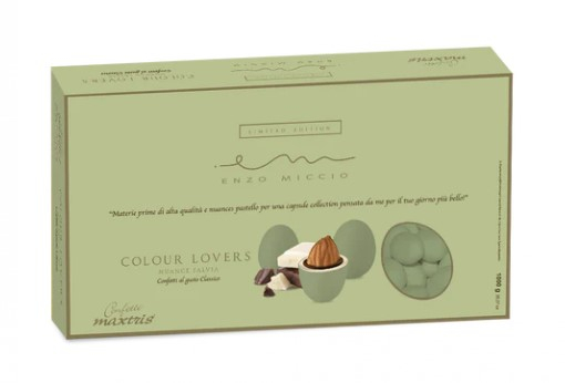 Confetti "Maxtris" Enzo Miccio nuance salvia, confezione da 1 kg