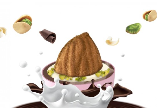 Confetti rosa "Maxtris" al pistacchio sbagliato, confezione da 1 kg