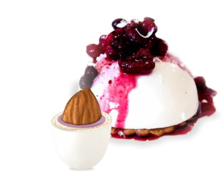 Confetti bianchi "Maxtris" stellato mozzacake, confezione da 1 kg