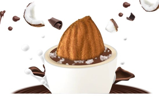Confetti bianchi "Maxtris" al cocco sbagliato, confezione da 1 kg