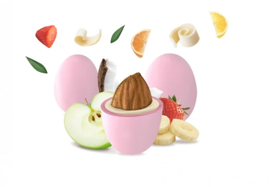 Confetti rosa "Maxtris" mix frutta, confezione da 1 kg