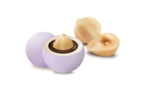 Confetti "Maxtris" Les Noisettes nuance lilla, confezione da 1 kg