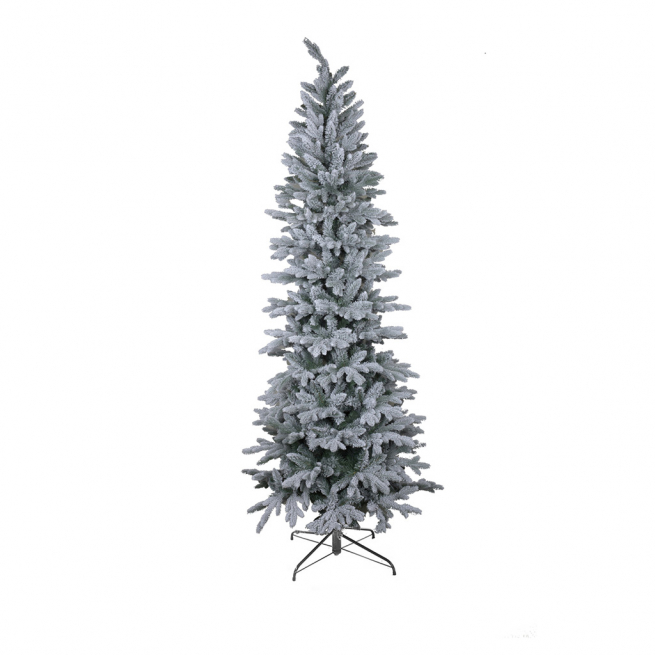 Pino "Folgarida" verde innevato, altezza 240 cm, diametro base 70 cm