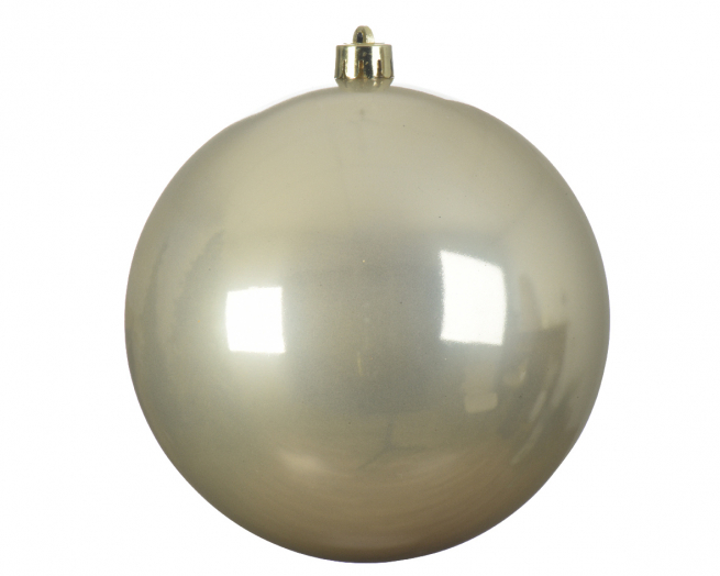 Sfera infrangibile perla, diametro 14 cm