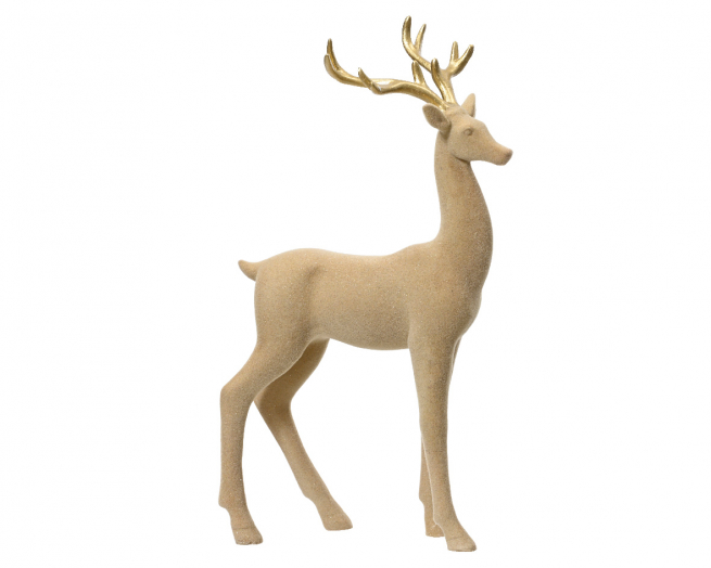 Renna in poliresina, altezza 30 cm