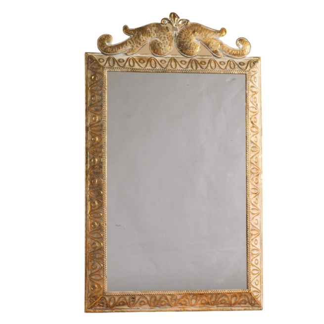 Specchio rettangolare oro antico, 53x89 cm