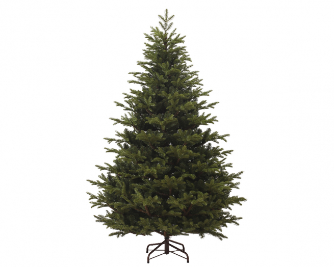Abete "Mountain" verde, altezza 180 cm, diametro base 127 cm