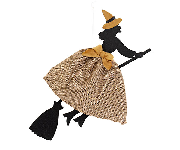 Befana da appendere, altezza 33 cm