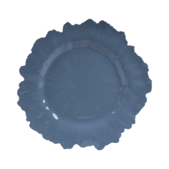 Sottopiatto smerlato in PVC diametro 33 cm, vari colori
