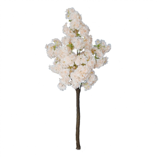 Albero di pesco artificiale in fiore, altezza 140 cm