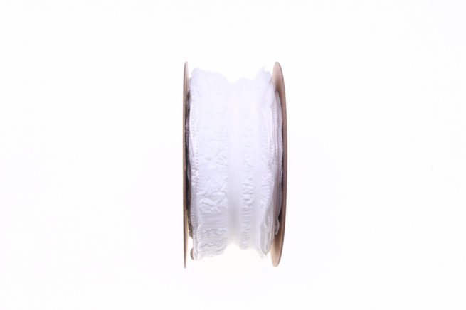 Rotolo nastro "Check" bianco, altezza 40 mm, lunghezza 10 metri