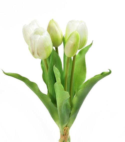 Mazzo di "Tulipano" con bocciolo, altezza 31 cm, vari colori