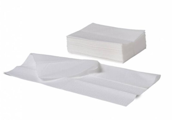 Fogli asciugatutto in panno carta in pura cellulosa