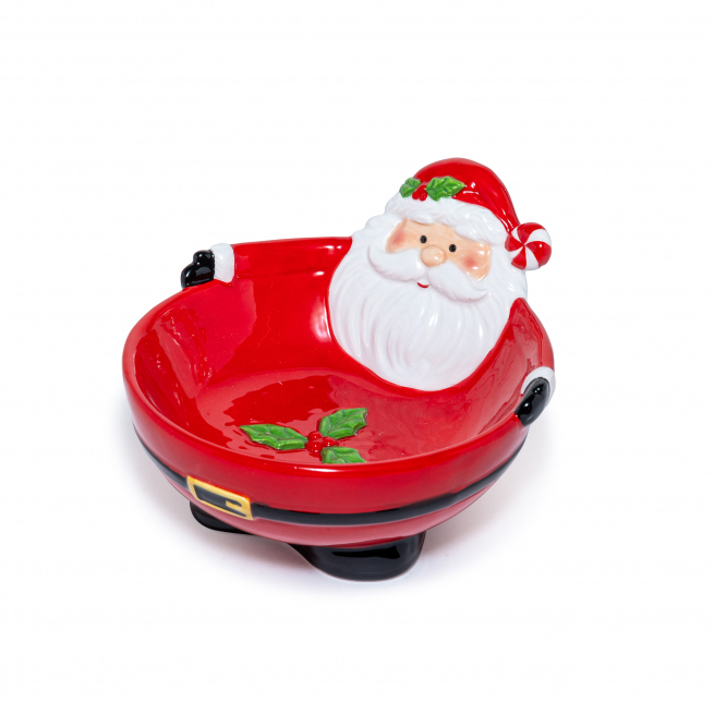 Ciotola Babbo Natale in ceramica