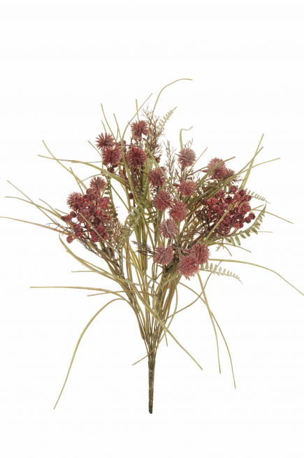 Cespuglio di cardi e bacche, altezza 55 cm, vari colori