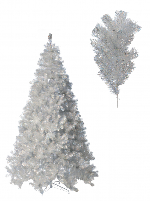 Pino "Hippy" argento, altezza 210 cm