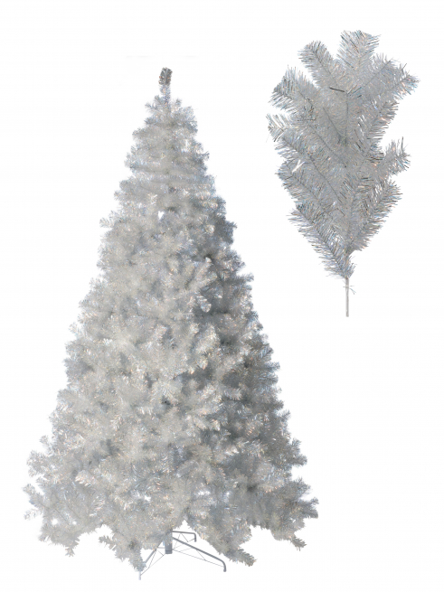 Pino "Hippy" argento, altezza 240 cm