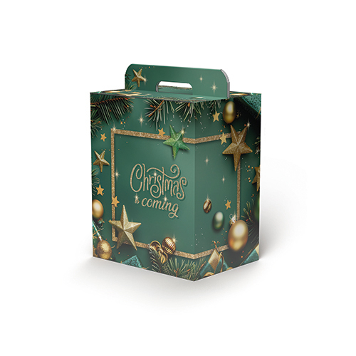 Scatola per confezioni regalo fantasia "Starlight" con maniglia superiore, vari formati