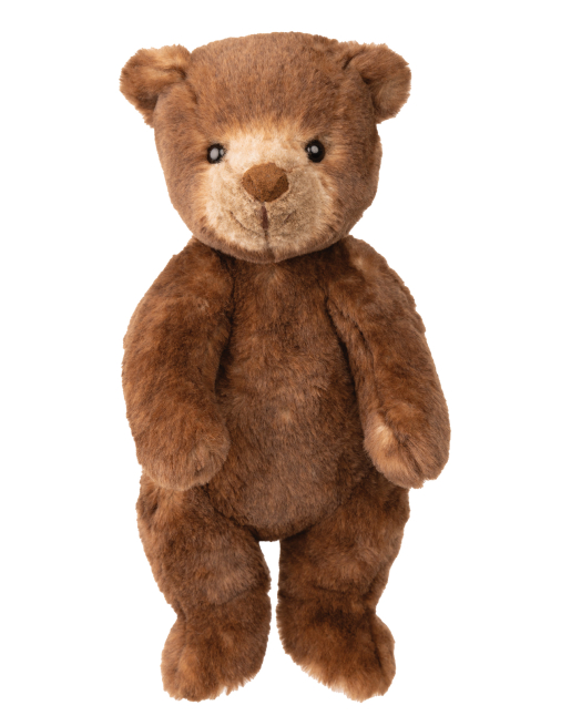 Orso "Ranger" marrone scuro, altezza 35 cm