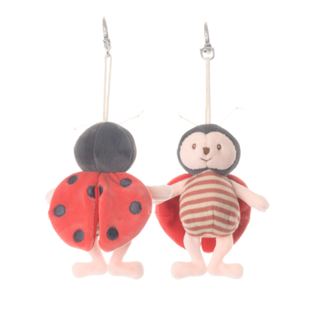 Portachiavi "Ladybug & Bee", altezza 12 cm, vari soggetti