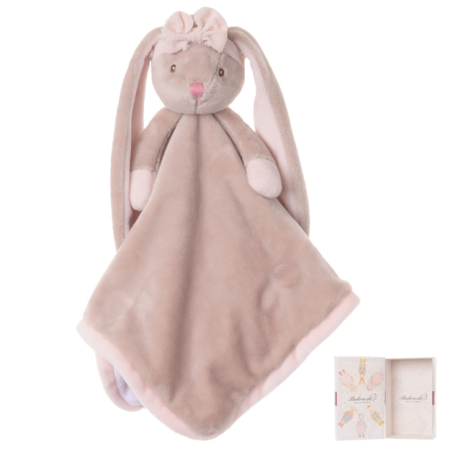 Coniglietta "Lenka Baby Rug" tappetino per neonati beige, 33x33 cm