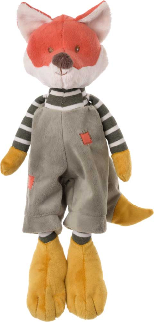 Volpe con pantaloni verdi, altezza 25 cm