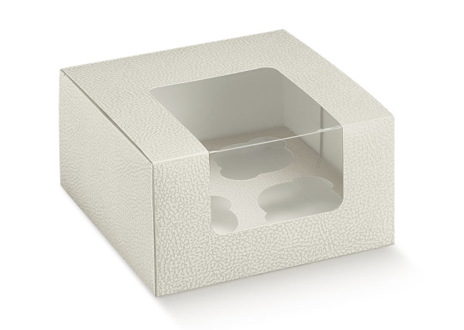 Scatola con inserto alveare e finestra, cartone da 50 pezzi, vari formati
