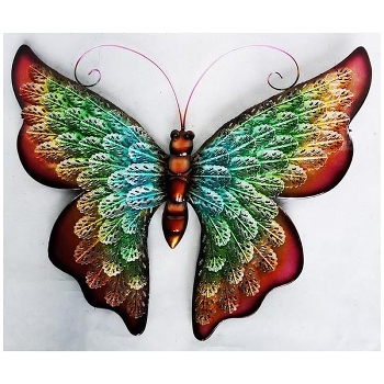 Farfalla in metallo "Artferro", 56x45 cm