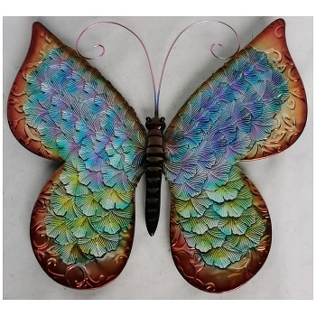 Farfalla in metallo "Artferro", 51x47 cm