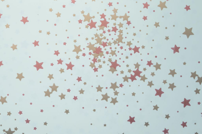 Sottovaso perlato "Little Star Elite" fondo panna, diametro 100 cm, confezione da 10 pezzi