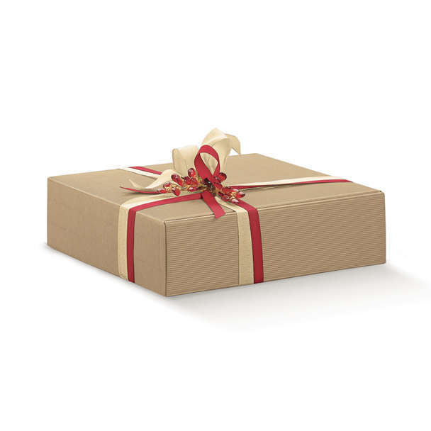 Scatola cantinetta porta bottiglie automontante in cartone onda avana, cartone da 30 pezzi, vari formati