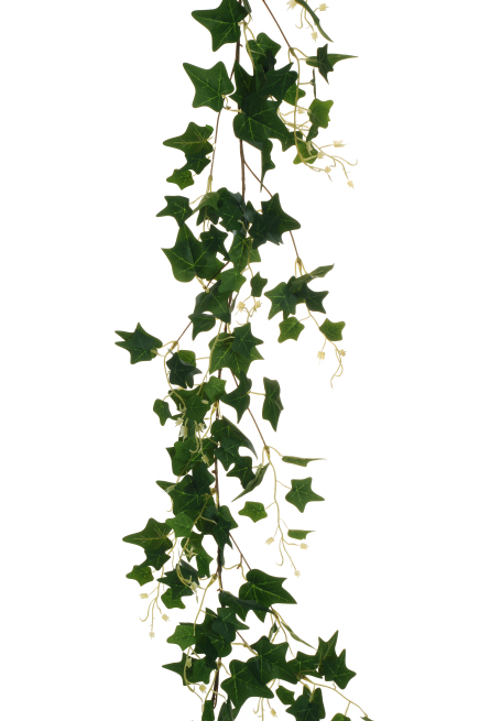 Ghirlanda di foglie lunghezza 180 cm, verde