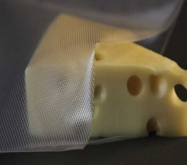 Sacchetto sottovuoto goffrato, spessore 105my, confezione da 100 pezzi, varie misure