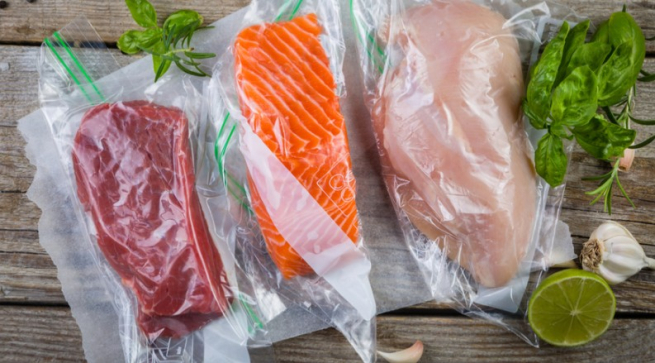 Sacchetto sottovuoto per cottura, spessore 95my, confezione da 100 pezzi, varie misure