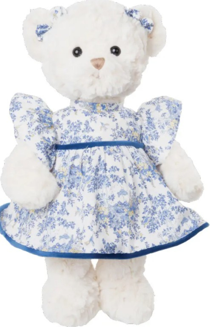 Orsa "Lovely Anni" bianco, altezza 35 cm