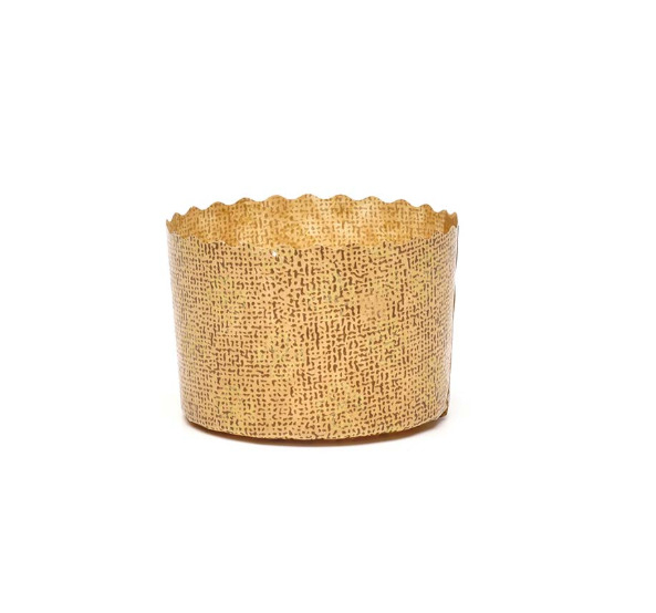 Forme cottura mini panettone da 100g, confezione da 125 pezzi