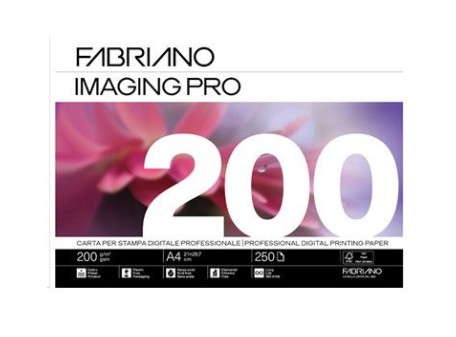 Risma di carta "Imaging Pro" bianca da 200 gr/mq, formato A3, confezione da 250 fogli