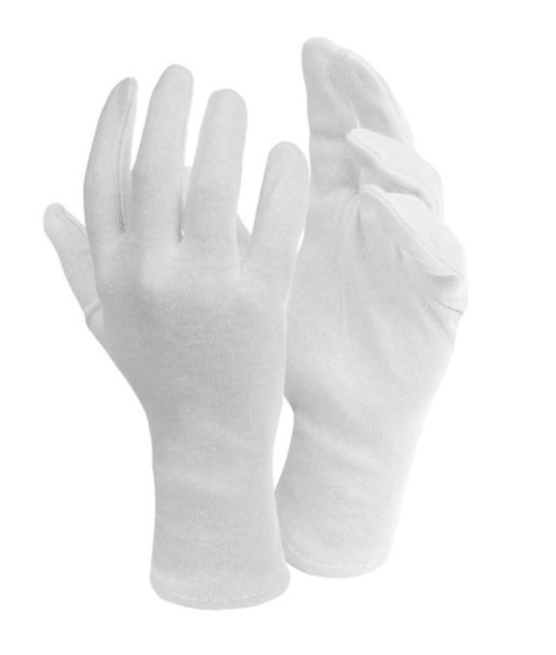 Sottoguanto cotone 24 cm taglia unica 1 paio