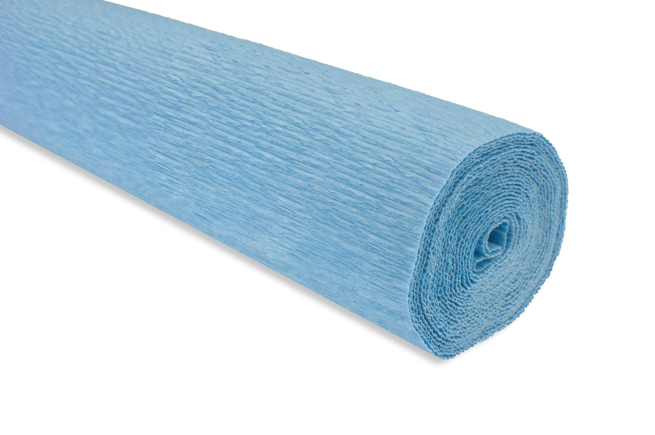 Carta crespa in rotolo, 144 gr/mq, formato 50 cm x 2.5 metri