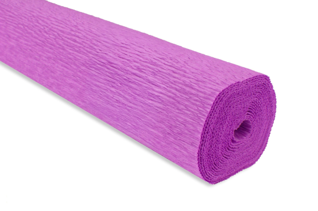 Carta crespa in rotolo, 144 gr/mq, formato 50 cm x 2.5 metri