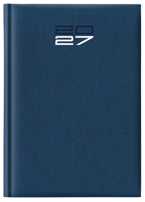 Agenda 2027 giornaliera Caribe blu, formato 14.5x20.5 cm